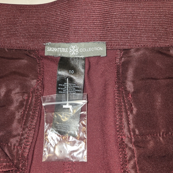 Burgundy Dress Pants - Picture 2 of 5